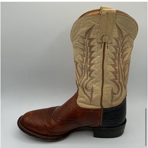 Tony Lama Western Cowboy Festival Rodeo Boots Size 7B